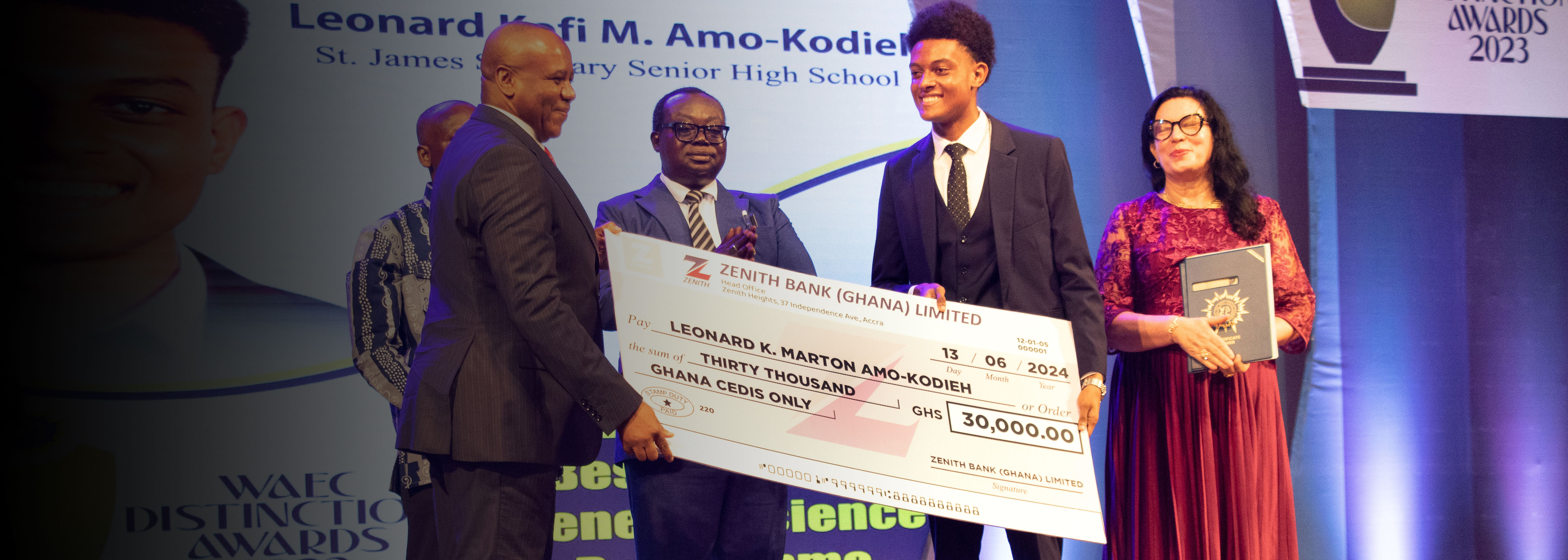 Zenith Bank sponsors Overall Best Candidate Category at the WAEC Distinction  Awards: Locks up 5-year partnership Agreement with WAEC